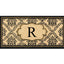 Uriel Large Monogrammed  Doormat 30"X60"
