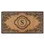 Adelise  X-Large Flocked Monogrammed Doormat 36"X72"