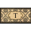 Uriel Large Monogrammed  Doormat 30"X60"