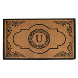 Abrilina Monogrammed Doormat 30"X48"