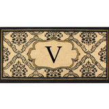 Uriel Large Monogram Doormat 30"X60"