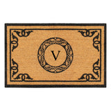 Artisans Geneva Monogrammed  Doormat 24"X39"