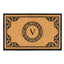 Artisans Geneva Monogrammed  Doormat 24"X36"