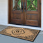 Adelise  X-Large Flocked Monogrammed Doormat 36"X72"