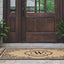 Adelise  X-Large Flocked Monogrammed Doormat 36"X72"