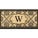 Uriel Large Monogram Doormat 30"X60"