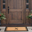 DeHond Classic Border Monogrammed Doormat 24"X39"
