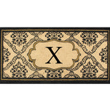 Uriel Large Monogram Doormat 30"X60"