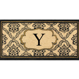 Uriel Large Monogram Doormat 30"X60"