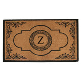 Abrilina Monogrammed Doormat 30"X48"