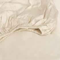 AirySilk Austrian Eucalyptus Fitted Sheet (Fog) - DelaraHome