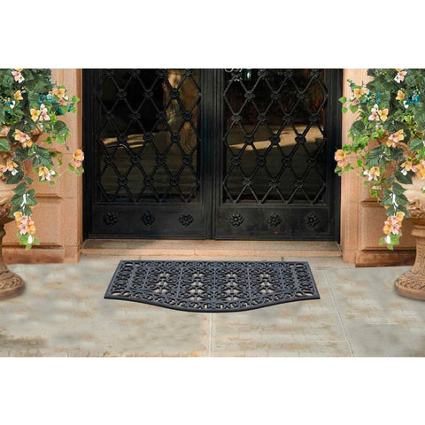Caralyn Rubber Doormat 24"X39" - DelaraHome