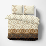 Cotton Reversible Duvet Set - Bedding - Queen - DelaraHome - Delara