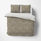 Cotton Reversible Duvet Set - Bedding - Queen - DelaraHome - Delara