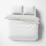 Cotton Reversible Duvet Set - Bedding - Queen - DelaraHome - Delara