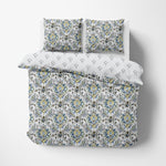 Cotton Reversible Duvet Set - Bedding - Queen - DelaraHome - Delara