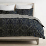 Cotton Reversible Duvet Set - Bedding DelaraHome - Delara