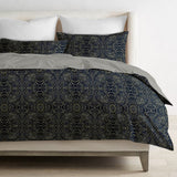Cotton Reversible Duvet Set - Bedding DelaraHome - Delara