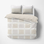 Cotton Reversible Duvet Set - Bedding - Queen - DelaraHome - Delara