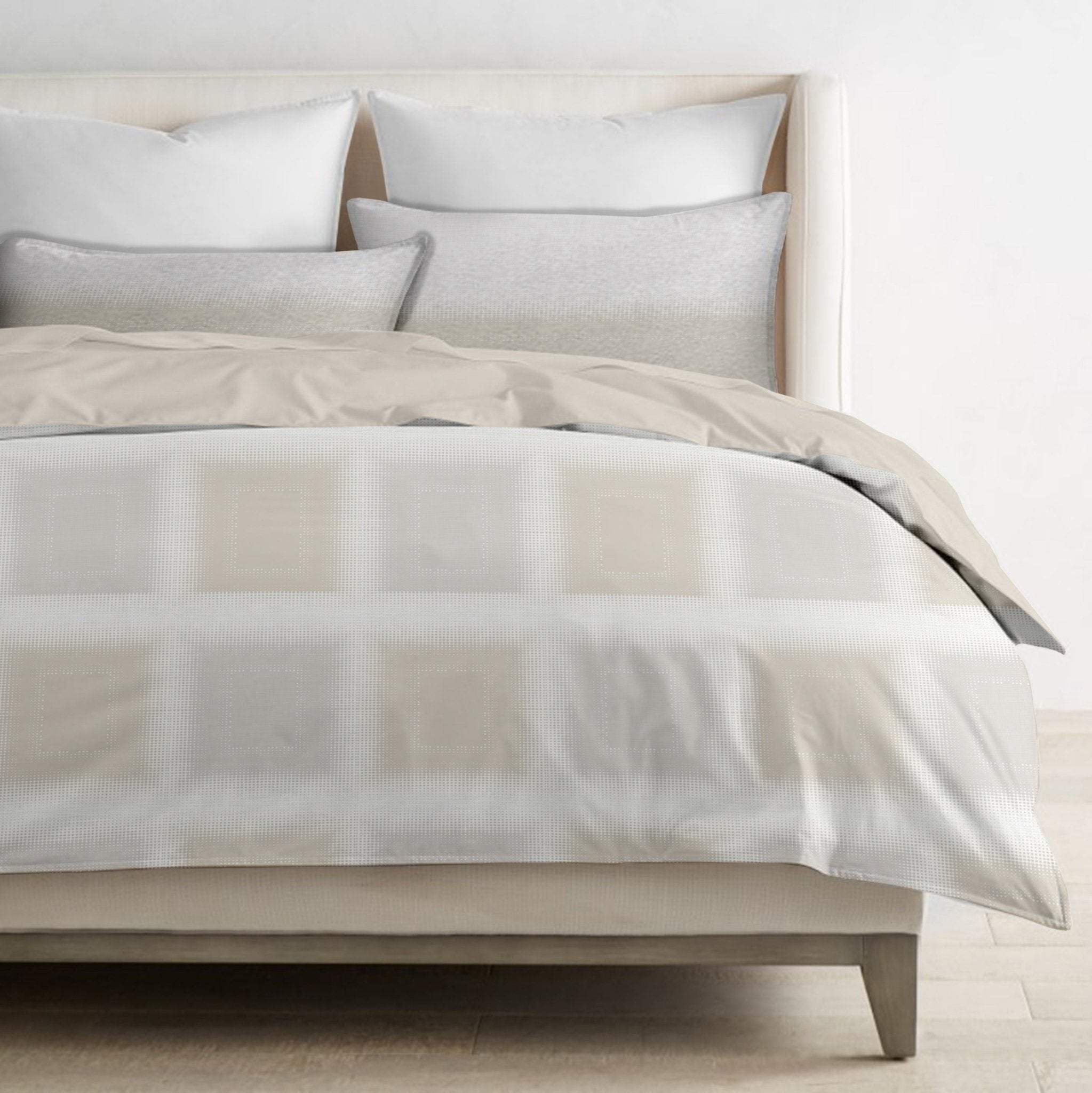 Cotton Reversible Duvet Set - Bedding DelaraHome - Delara