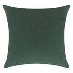 Everywhere Velvet Throw Pillow (Bottle Green) - DelaraHome