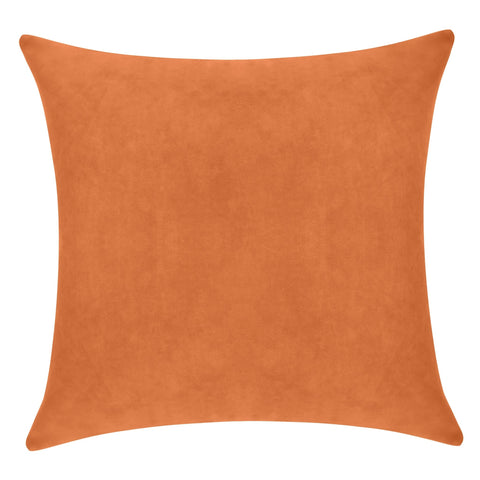 Everywhere Velvet Throw Pillow (Burnt Orange) - DelaraHome