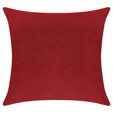 Everywhere Velvet Throw Pillow (Cherry Red) - DelaraHome