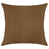 Everywhere Velvet Throw Pillow (Light Brown) - DelaraHome