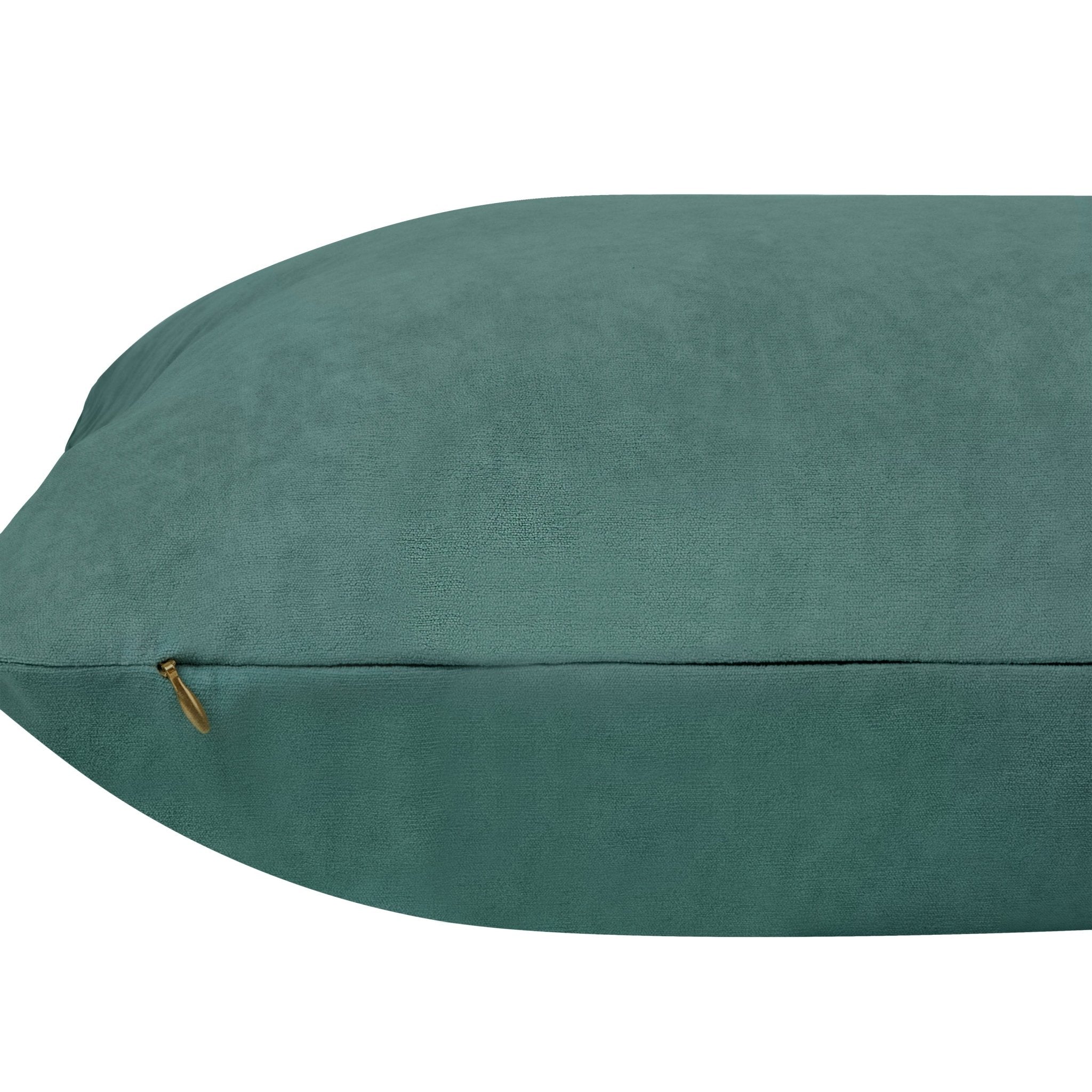 Everywhere Velvet Throw Pillow (Mint Green) - DelaraHome