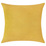 Everywhere Velvet Throw Pillow (Mustard Yellow) - DelaraHome