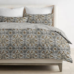 Lida Organic Cotton Reversible Duvet Set - DelaraHome