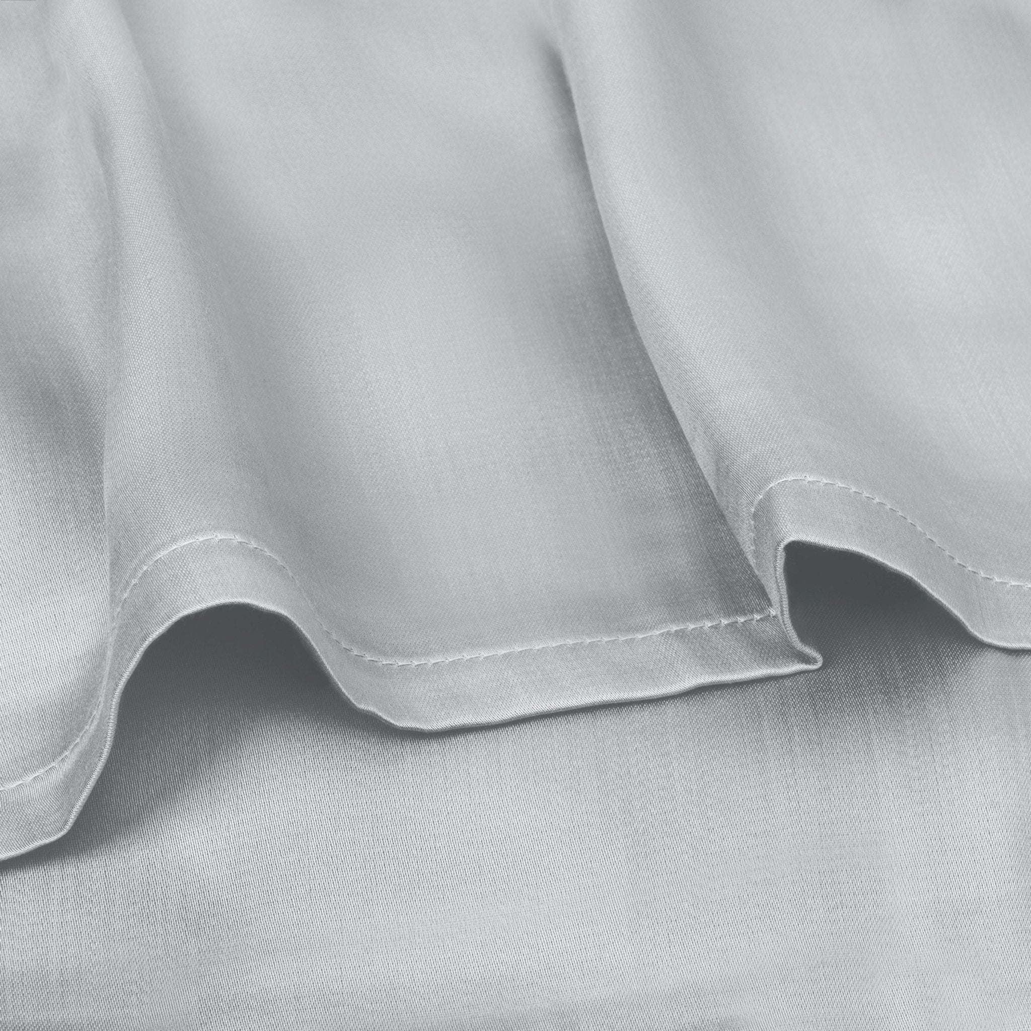 Lux Organic Cotton Duvet Set (Light Grey) - DelaraHome
