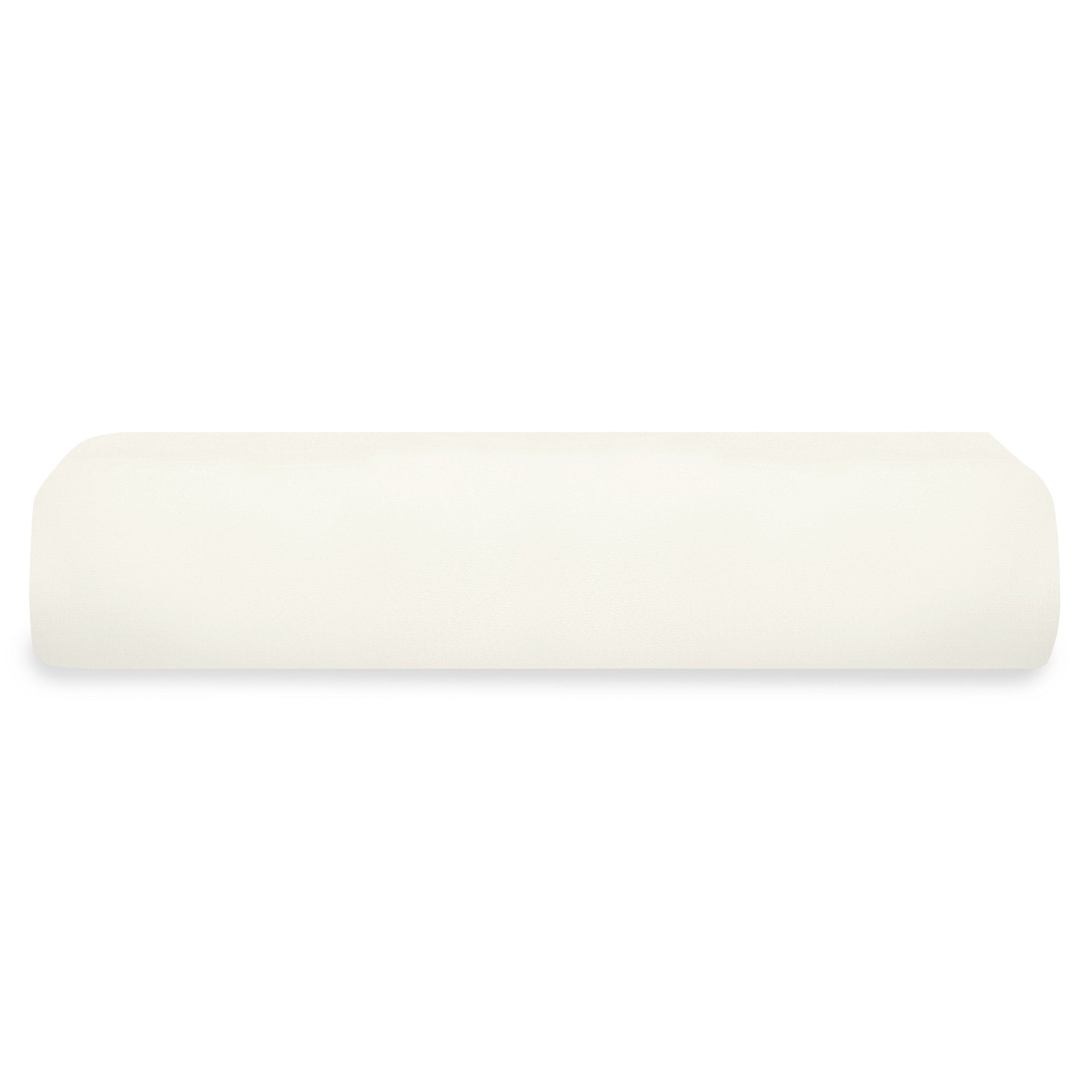 Lux Organic Cotton Flat Sheet (Ivory) - DelaraHome