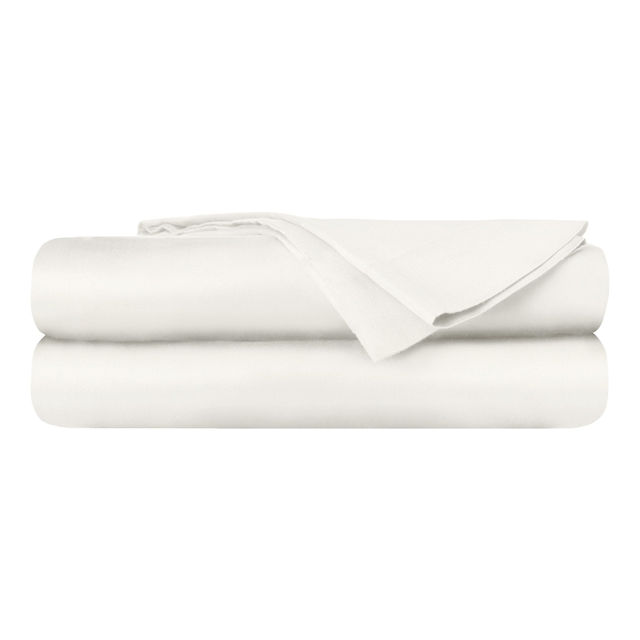 Lux Organic Cotton Sheet Set (Ivory) - DelaraHome