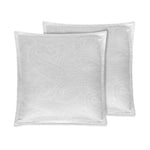 Organic Cotton Euro Sham Pair (Angela Beige) - DelaraHome