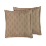 Organic Cotton Euro Sham Pair (Emily Brown) - DelaraHome