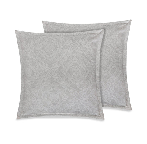 Organic Cotton Throw Pillow (Lyla Brown)