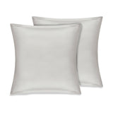 Organic Cotton Euro Sham Pair (Tessa Ivory) - DelaraHome