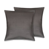 Organic Cotton Euro Sham Pair (Wheaton Brown) - DelaraHome